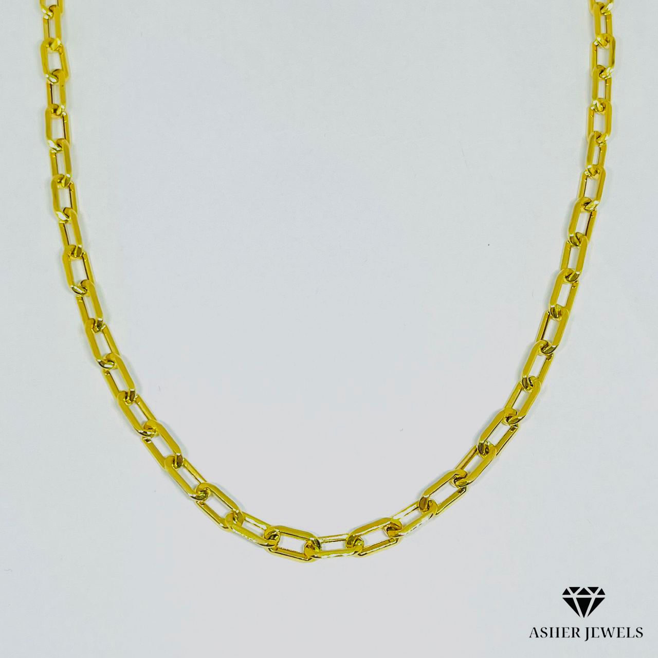 Paperclip Necklace 24"